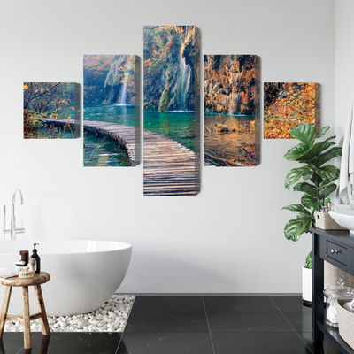 Ljuddämpande tavla - Plitvice lakes national park