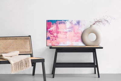 Ljuddämpande tavla - Abstract and colorful texture