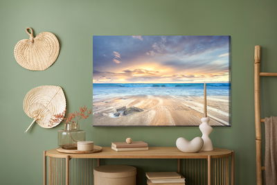 Ljuddämpande tavla - Beach, sea, sand