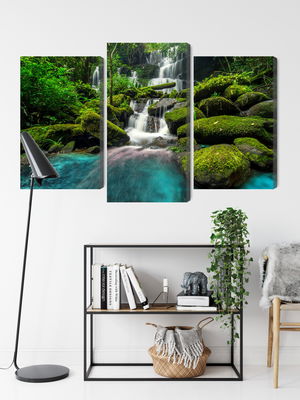 Ljuddämpande tavla - A beautiful waterfall