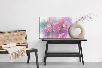 Ljuddämpande tavla - Peony roses