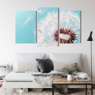 Ljuddämpande tavla - Dandelion flower on a macro