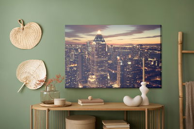 Ljuddämpande tavla - New York by night