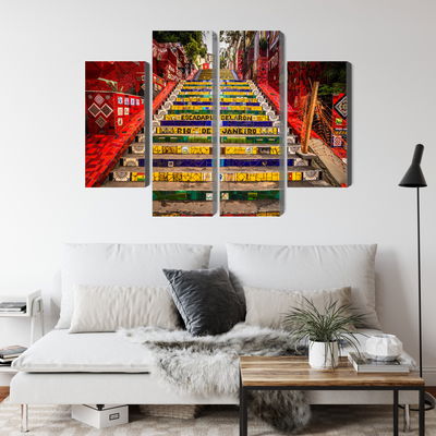 Ljuddämpande tavla - Selaron stairs