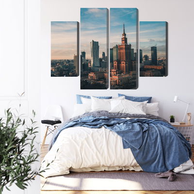 Ljuddämpande tavla - Warsaw and the view