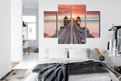 Ljuddämpande tavla - Hazy sea