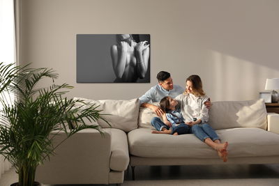 Ljuddämpande tavla - Posing sexy woman