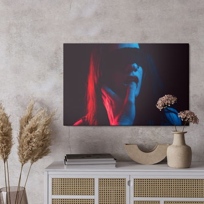 Ljuddämpande tavla - A woman in the light