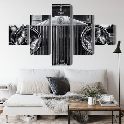 Ljuddämpande tavla - Rolls royce up close