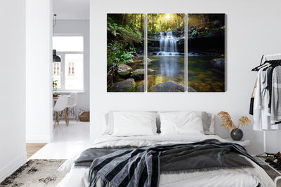 Ljuddämpande tavla - A waterfall in the bush
