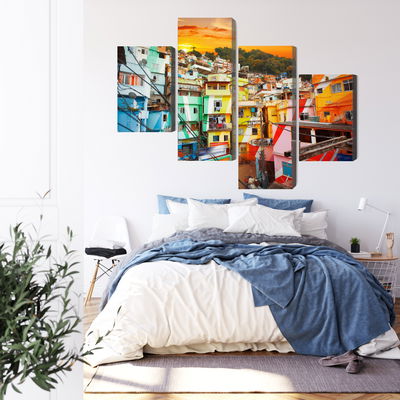 Ljuddämpande tavla - Rio de janeiro city center