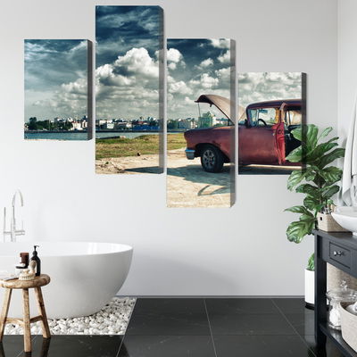 Ljuddämpande tavla - Panoramic view of havana