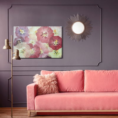 Ljuddämpande tavla - Beautiful colorful flowers