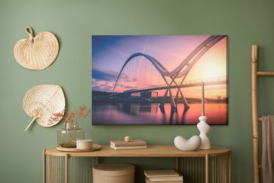 Ljuddämpande tavla - Infinity bridge, Uk