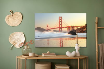 Ljuddämpande tavla - Golden Gate bridge