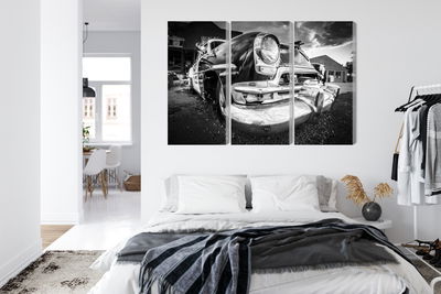 Ljuddämpande tavla - Black and white american