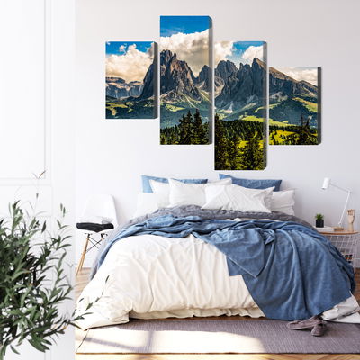 Ljuddämpande tavla - View of the italian