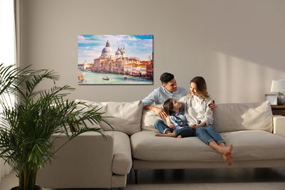 Ljuddämpande tavla - Morning in venice