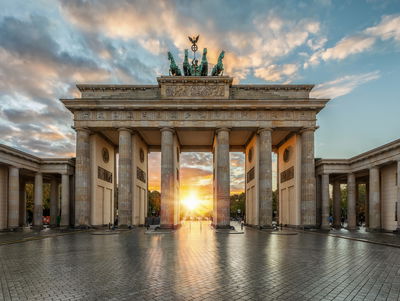 Ljuddämpande tavla - Brandenburg gate in berlin