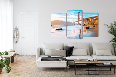 Ljuddämpande tavla - The Golden Gate bridge