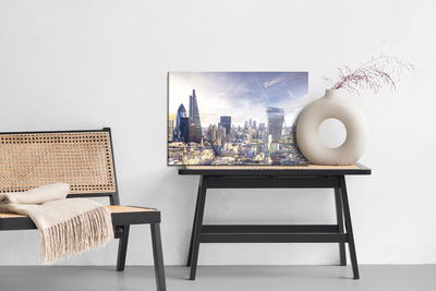 Ljuddämpande tavla - A modern London neighborhood