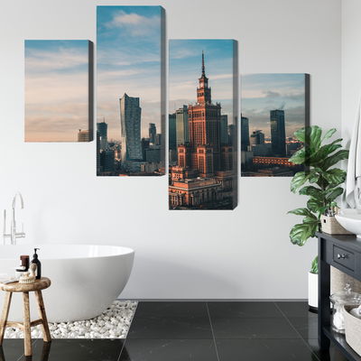 Ljuddämpande tavla - Warsaw and the view