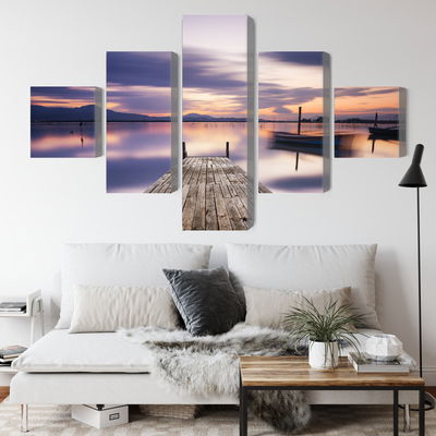 Ljuddämpande tavla - Sunset view