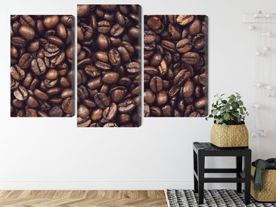 Ljuddämpande tavla - Roasted coffee beans