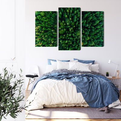 Ljuddämpande tavla - Aerial view of the green