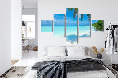 Ljuddämpande tavla - A beach in the maldives