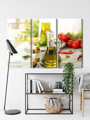 Ljuddämpande tavla - Jug with fresh oil