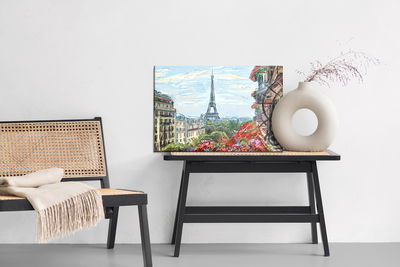 Ljuddämpande tavla - Paris as drawn