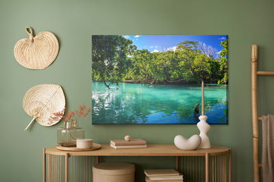 Ljuddämpande tavla - Tropical sea bay