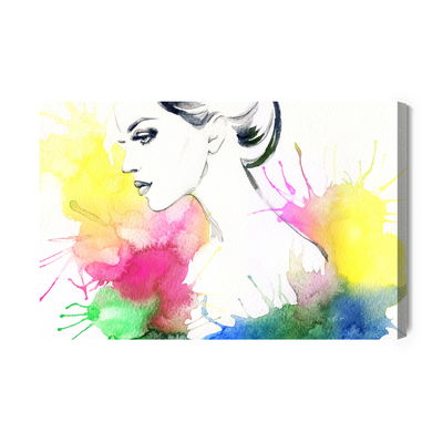 Ljuddämpande tavla - Portrait of a woman