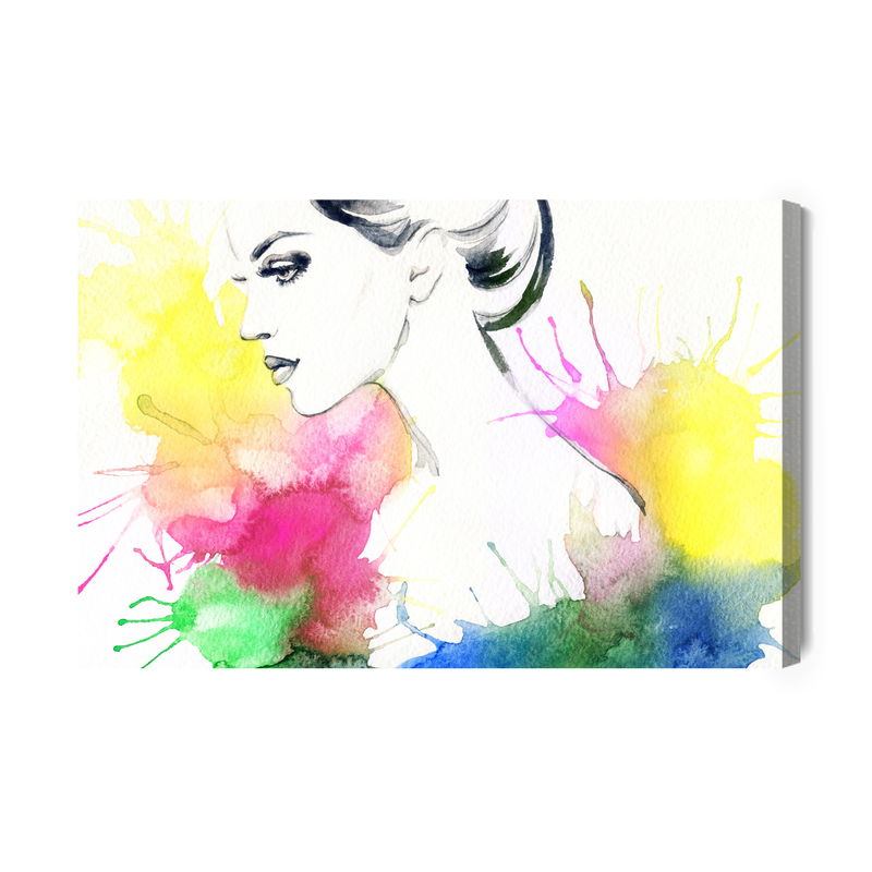 Ljuddämpande tavla - Portrait of a woman