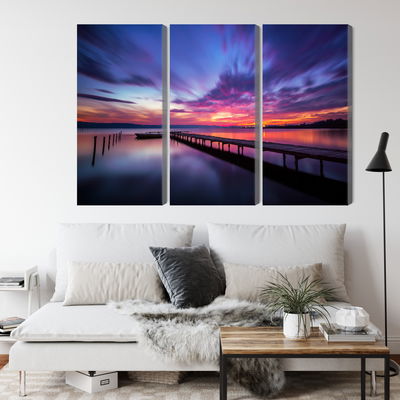Ljuddämpande tavla - Great sunset