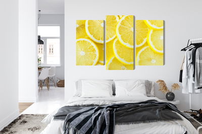 Ljuddämpande tavla - Lemon slices