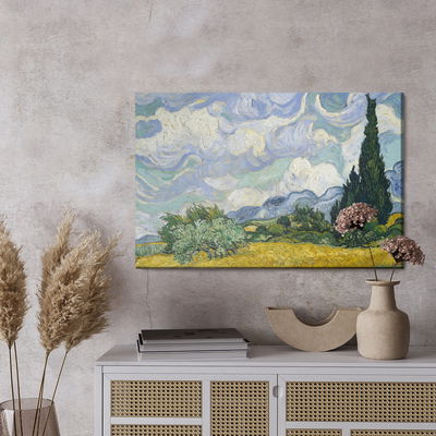 Ljuddämpande tavla - Vincent van gogh "wheat field