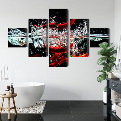 Ljuddämpande tavla - Chili in water