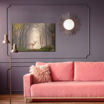 Ljuddämpande tavla - A deer in the middle
