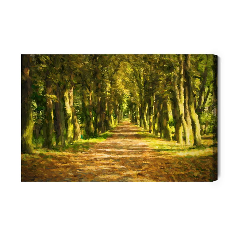 Ljuddämpande tavla - A path in the middle