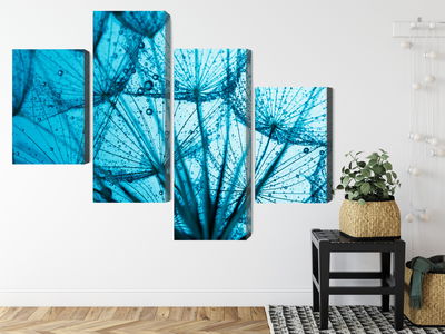 Ljuddämpande tavla - A close-up of a 3d dandelion