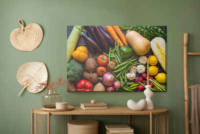 Ljuddämpande tavla - Vegetable table