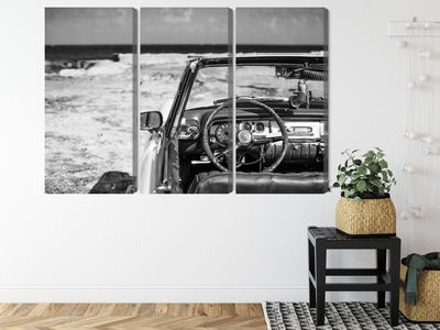 Ljuddämpande tavla - The interior of an old cuban