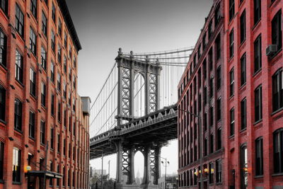 Ljuddämpande tavla - Manhattan bridge view