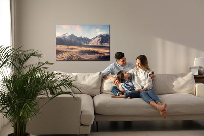 Ljuddämpande tavla - Vestrahorn mountain