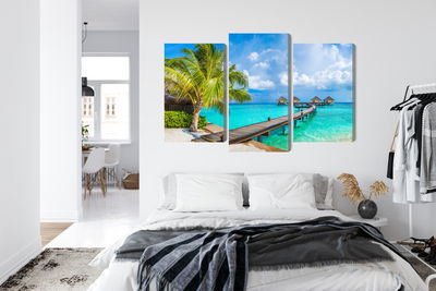 Ljuddämpande tavla - Floating houses