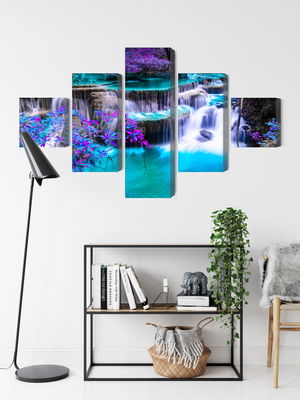Ljuddämpande tavla - Huay mae khamin waterfall