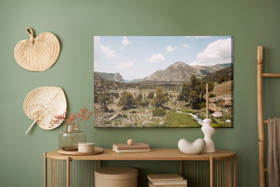 Ljuddämpande tavla - Beautiful 3d mountain