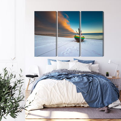 Ljuddämpande tavla - Fishing boat